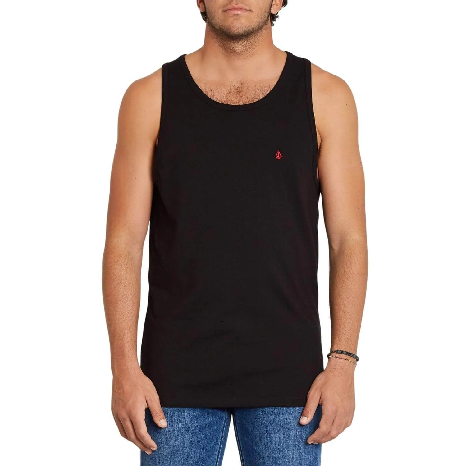 Volcom Stone Blanks Tank Top Vest - Black