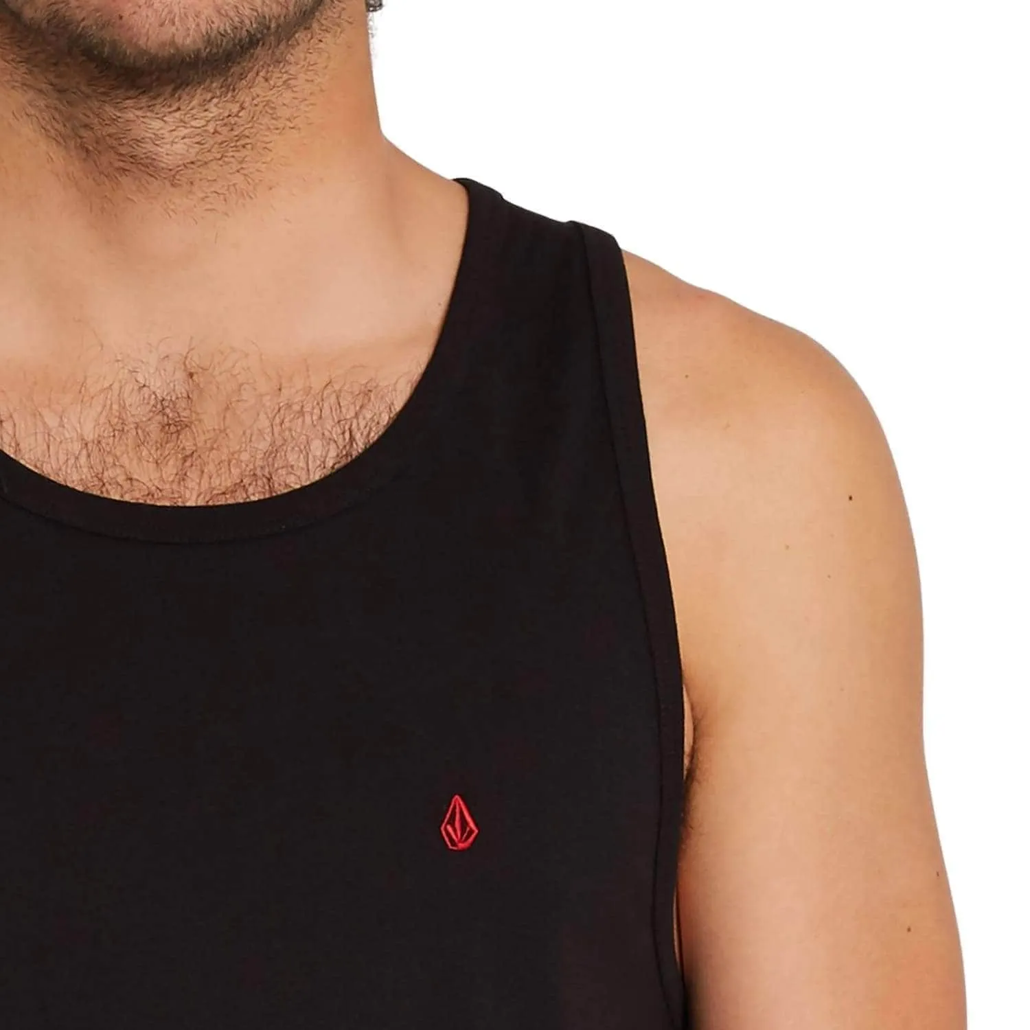 Volcom Stone Blanks Tank Top Vest - Black