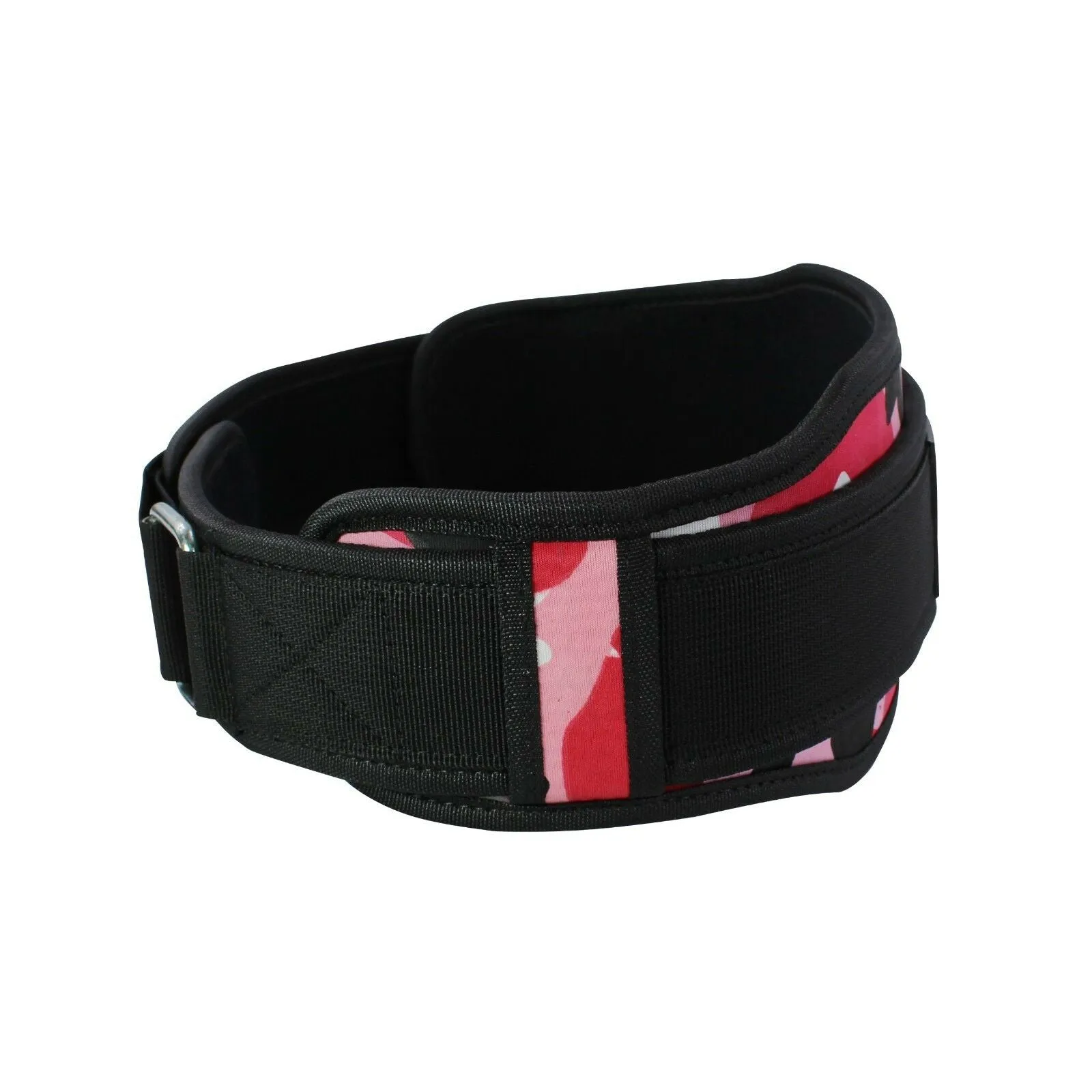 Weightlifting Double Belt - Pink Camo