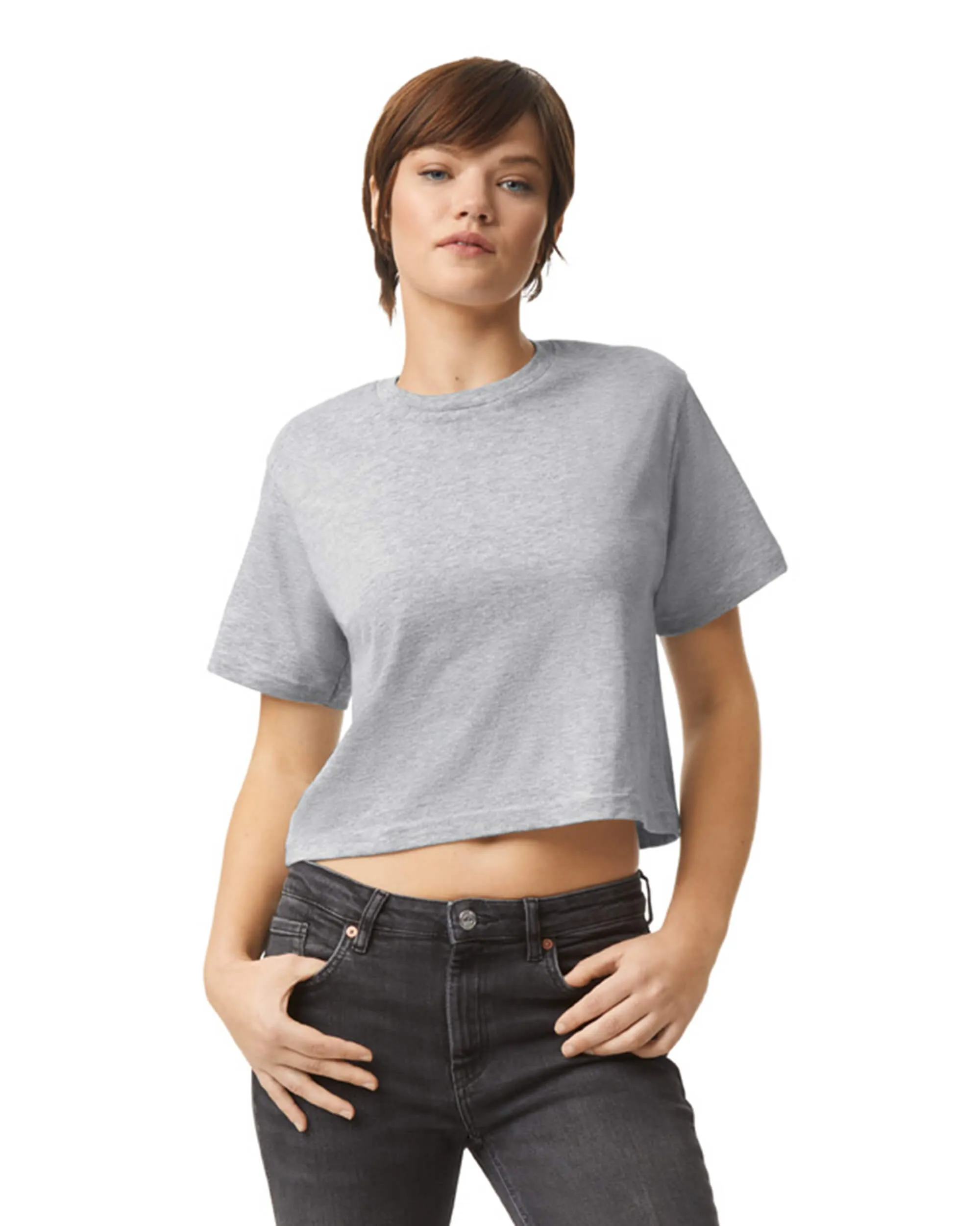 Women's Boxy Fit Cropped T-shirt