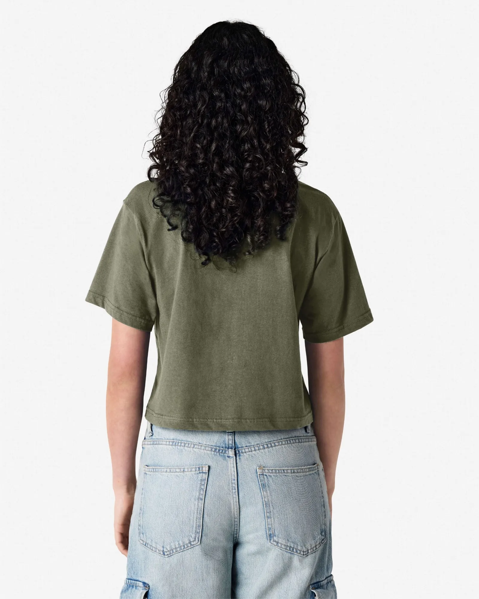 Women's Boxy Fit Cropped T-shirt