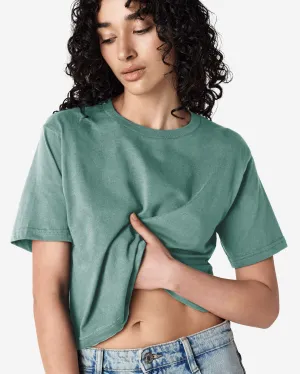 Women's Boxy Fit Cropped T-shirt