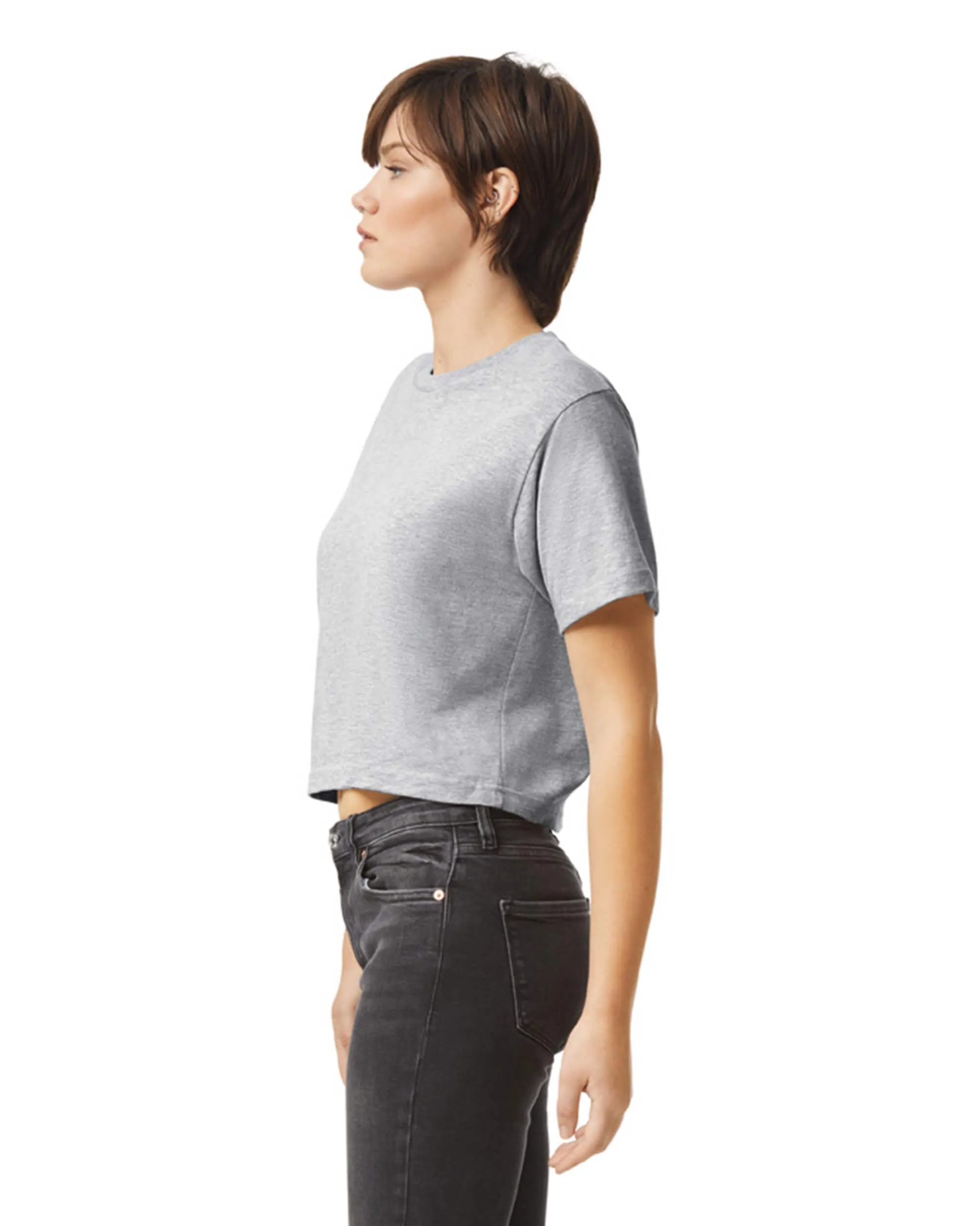 Women's Boxy Fit Cropped T-shirt