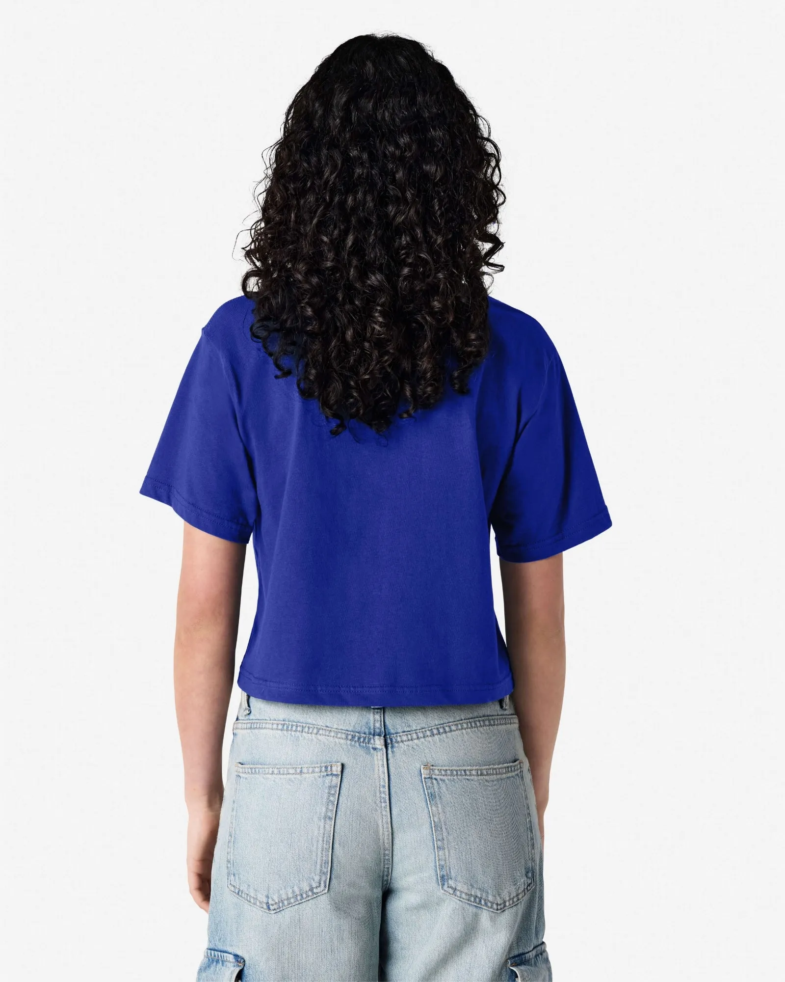 Women's Boxy Fit Cropped T-shirt