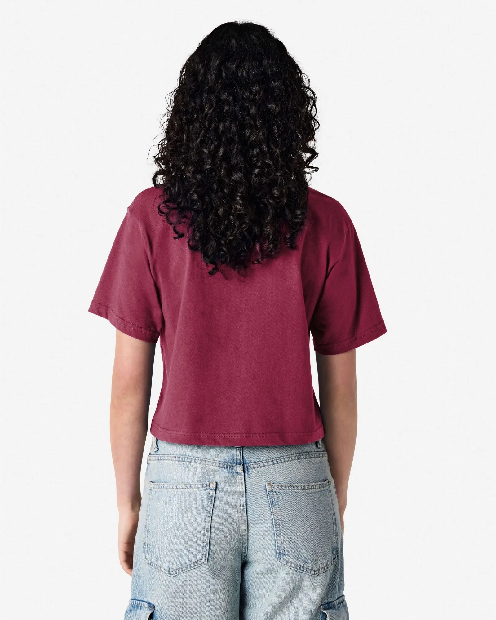 Women's Boxy Fit Cropped T-shirt