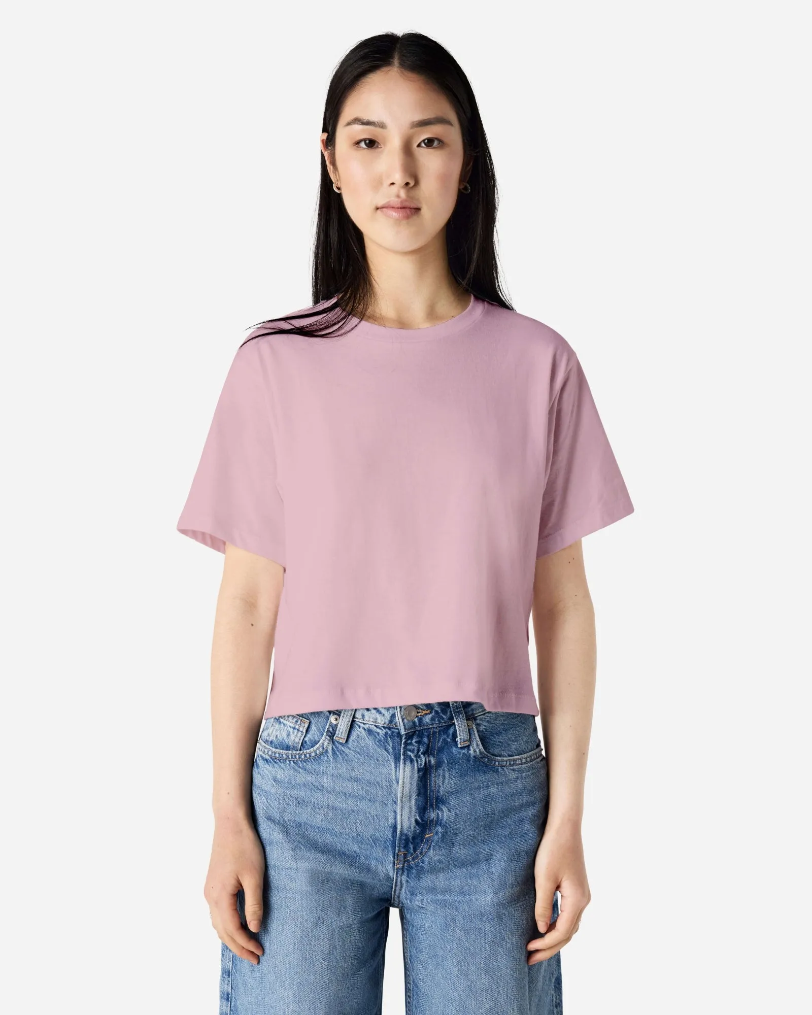 Women's Boxy Fit Cropped T-shirt