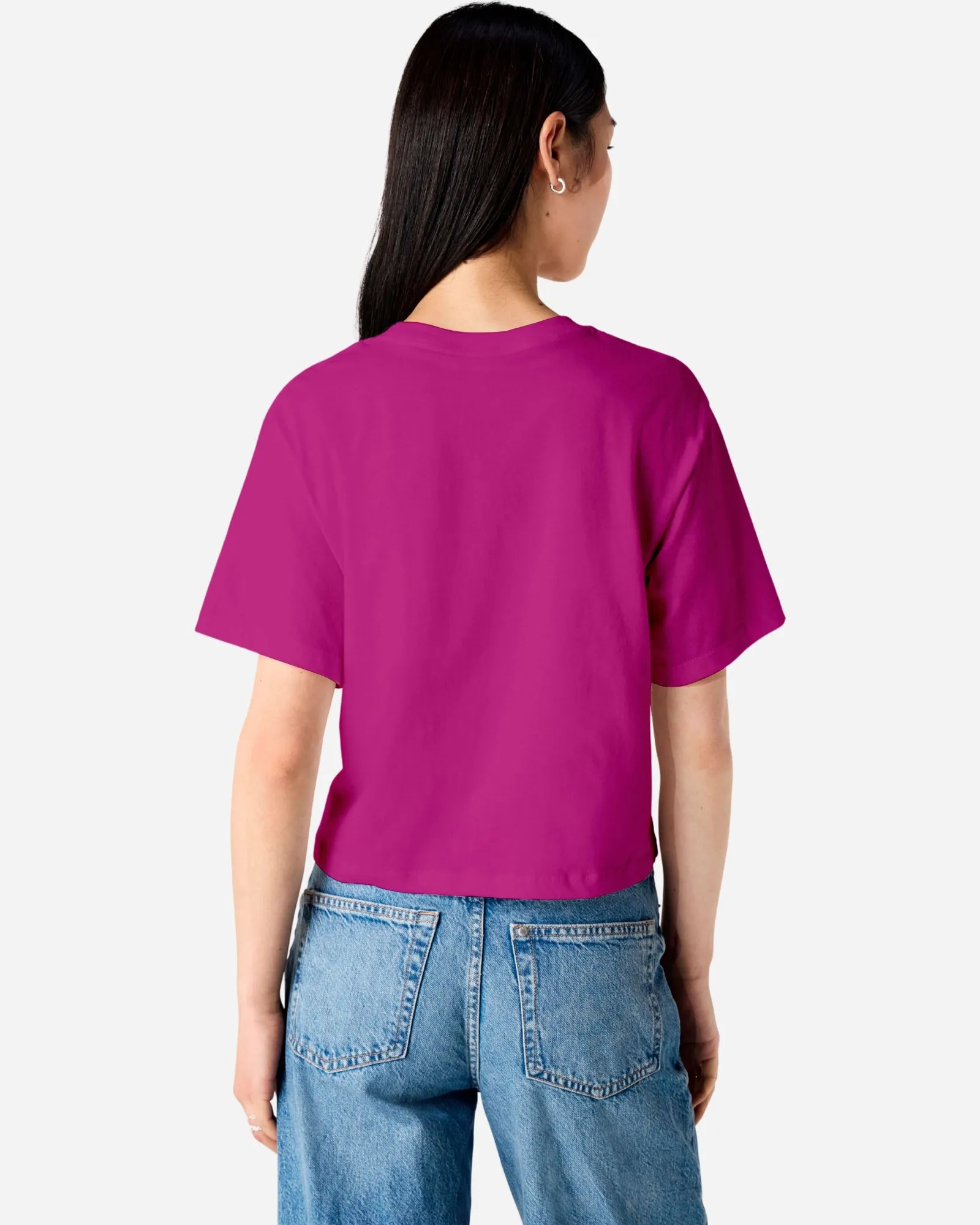 Women's Boxy Fit Cropped T-shirt