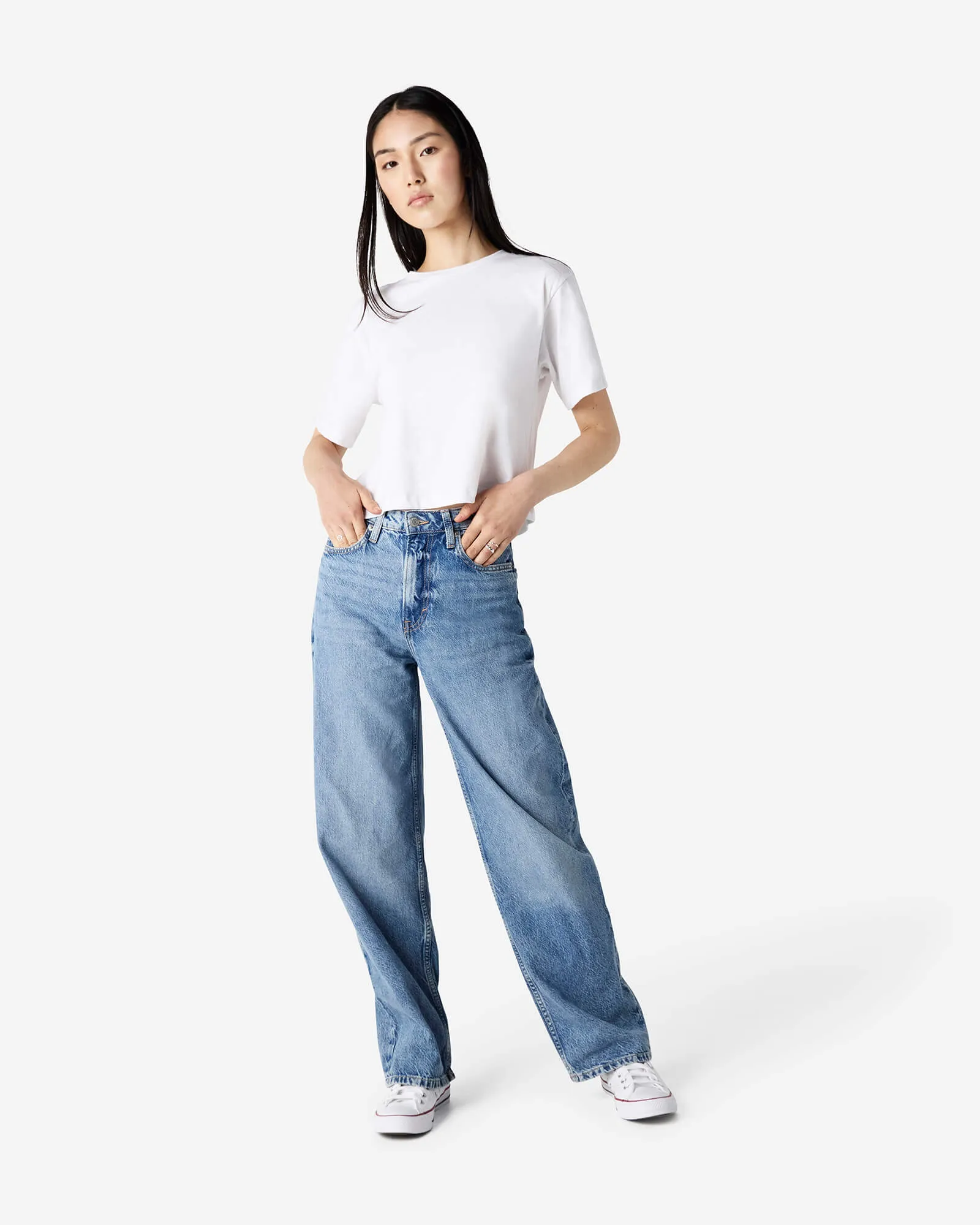 Women's Boxy Fit Cropped T-shirt
