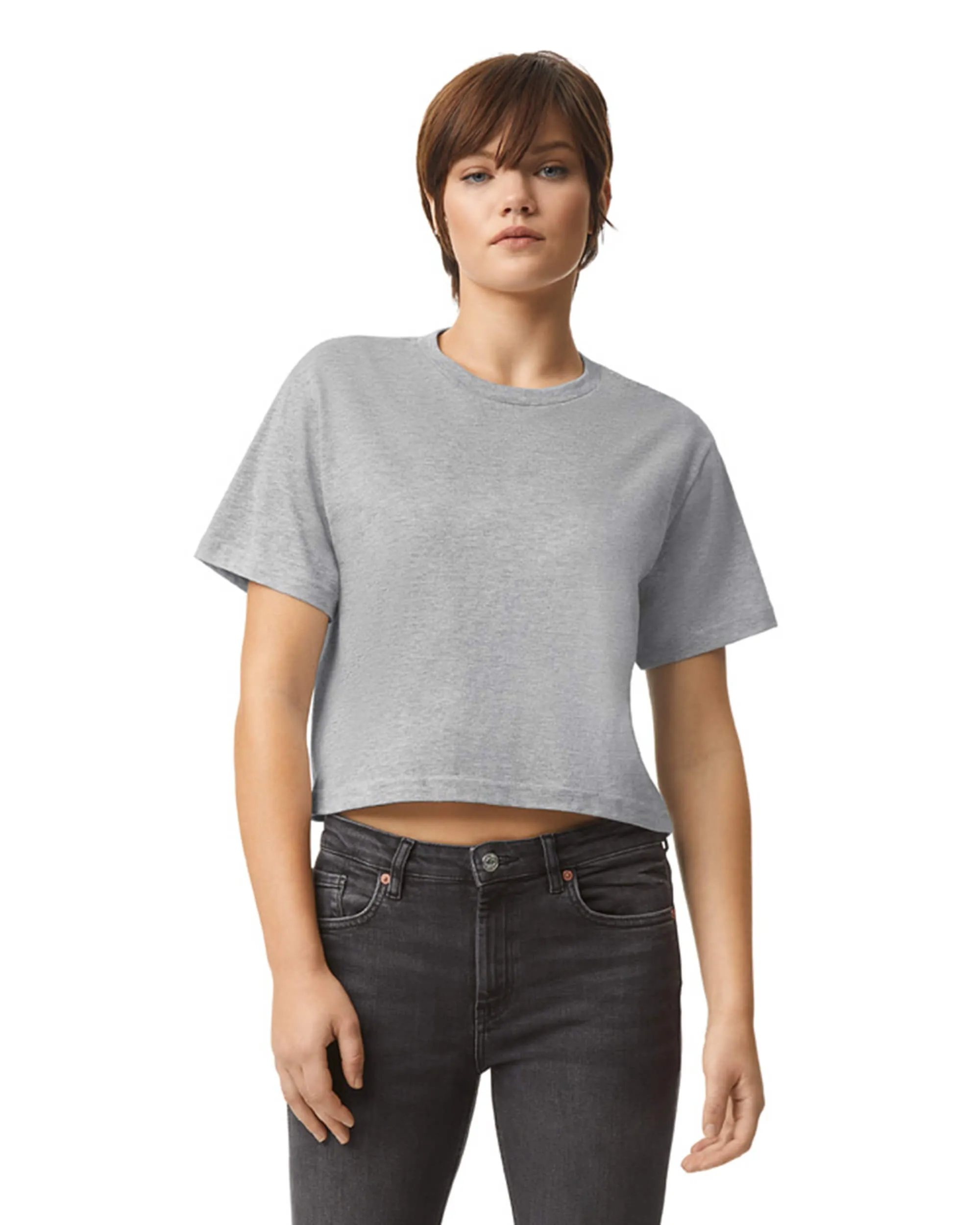 Women's Boxy Fit Cropped T-shirt