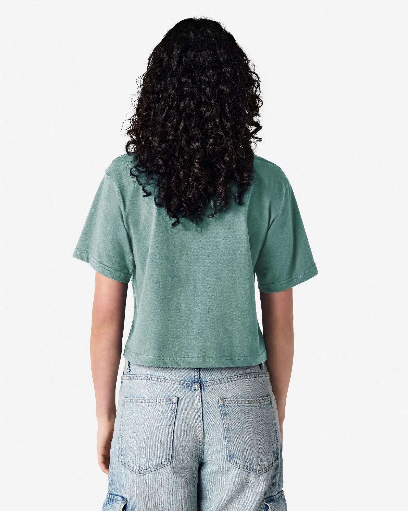 Women's Boxy Fit Cropped T-shirt
