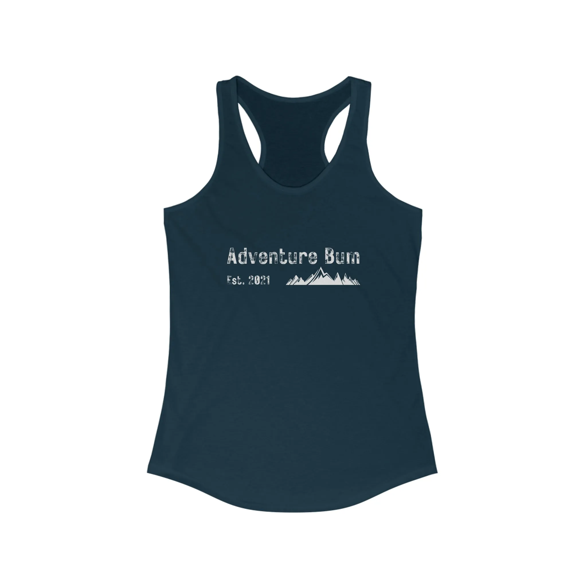 Women's Ideal Racerback Tank - Classic Adventure Bum Insignia