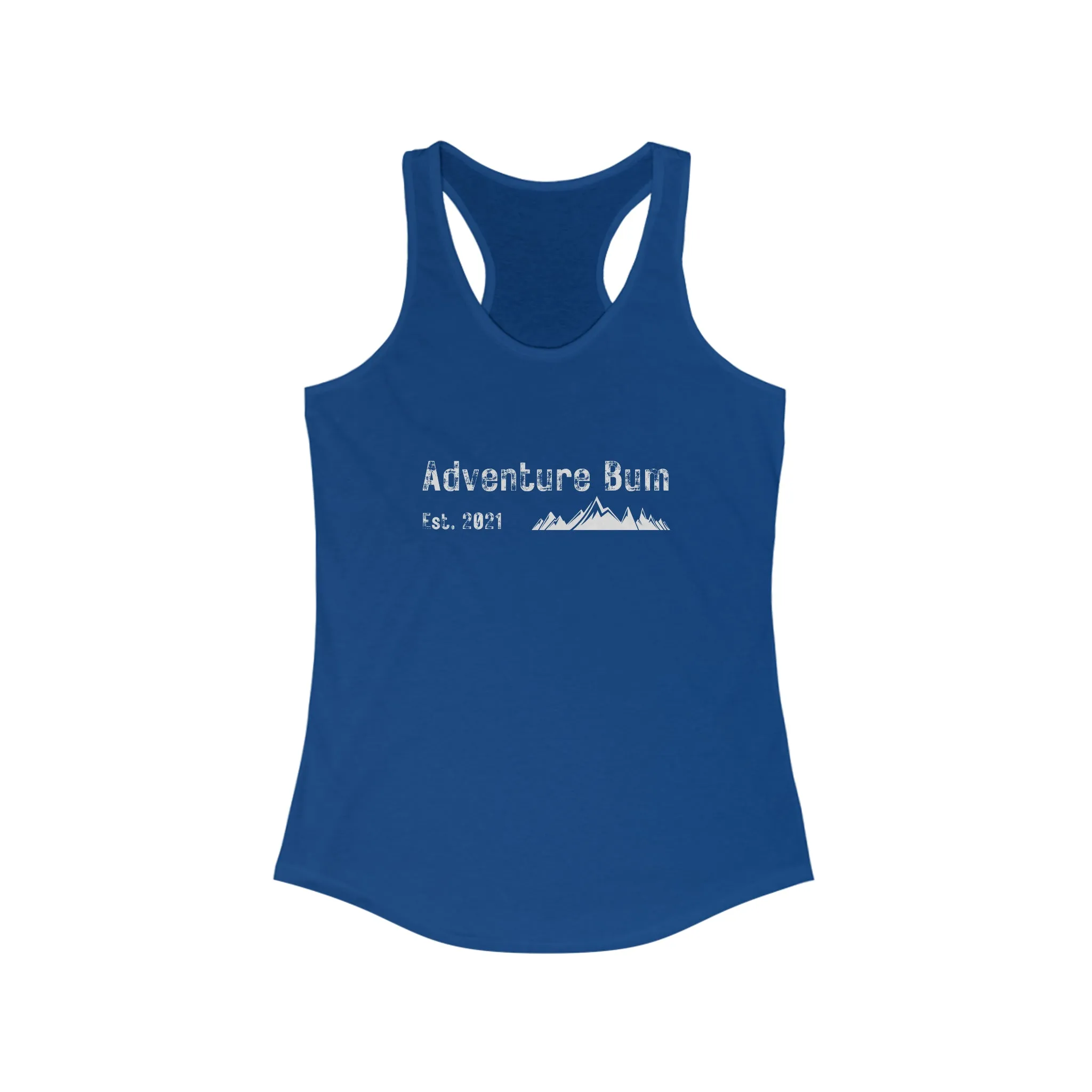 Women's Ideal Racerback Tank - Classic Adventure Bum Insignia