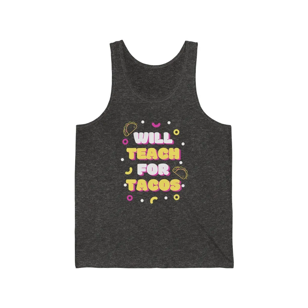 Women's "Tacos" Jersey Tank