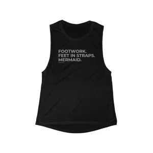 Women's Reformer Pilates Flowy Scoop Muscle Tank