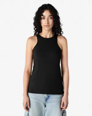 Women's Slim Fit Racerneck Tank Top