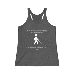 Women's Tri-Blend Racerback Tank