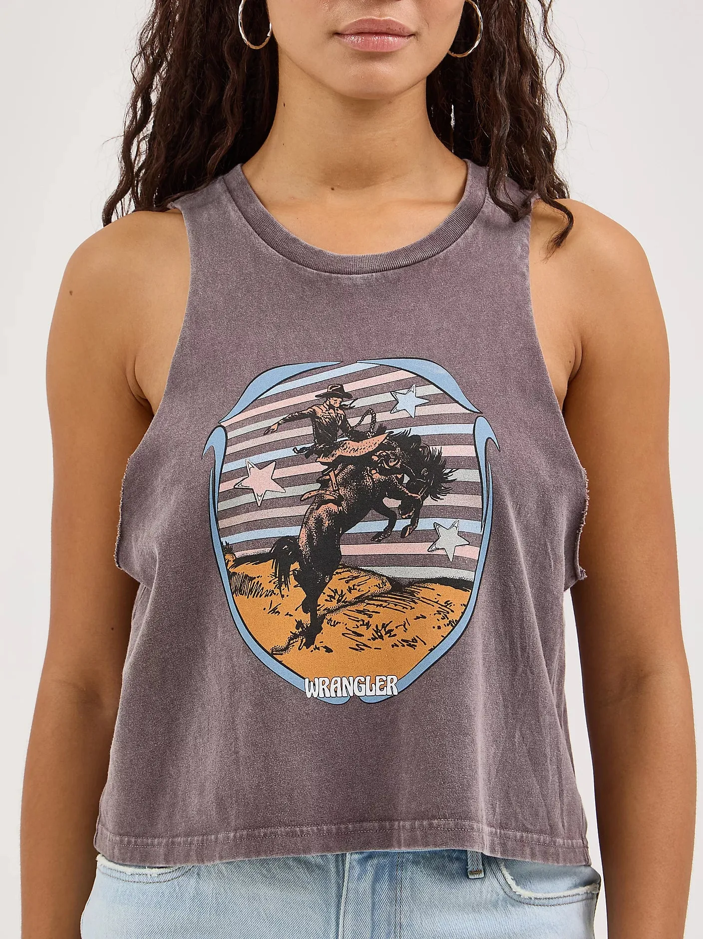 Wrangler Crop Rodeo Tank