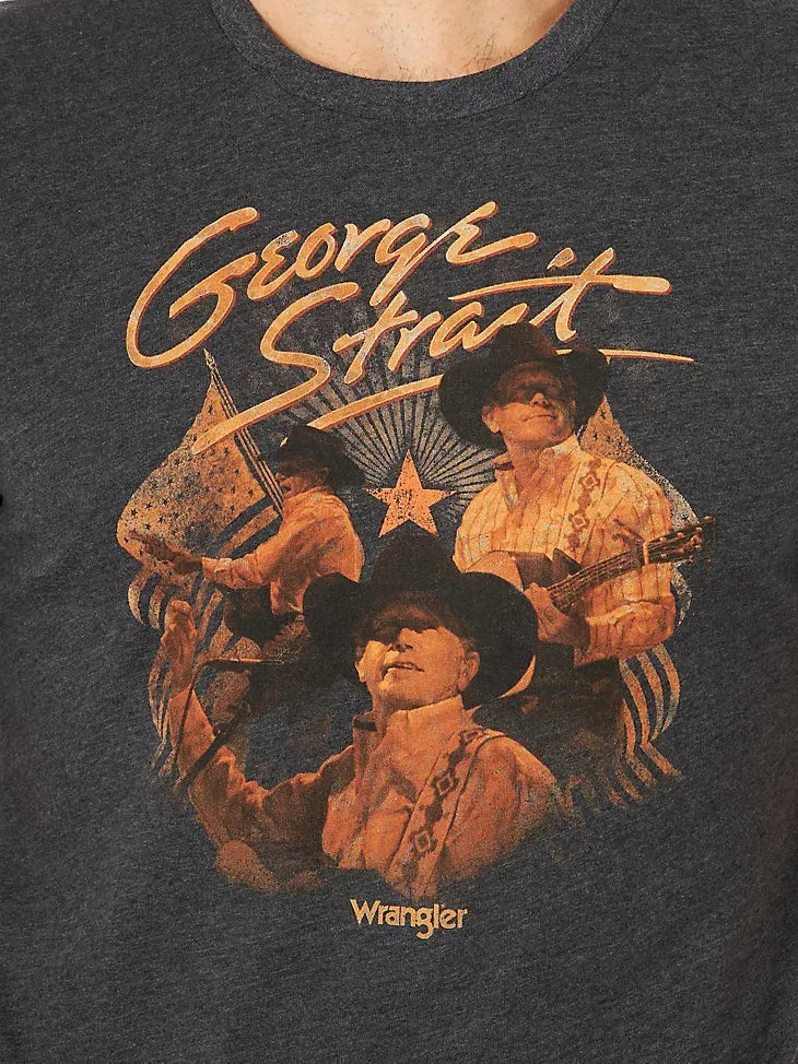 Wrangler X George Strait Men's Graphic Trio T-Shirt