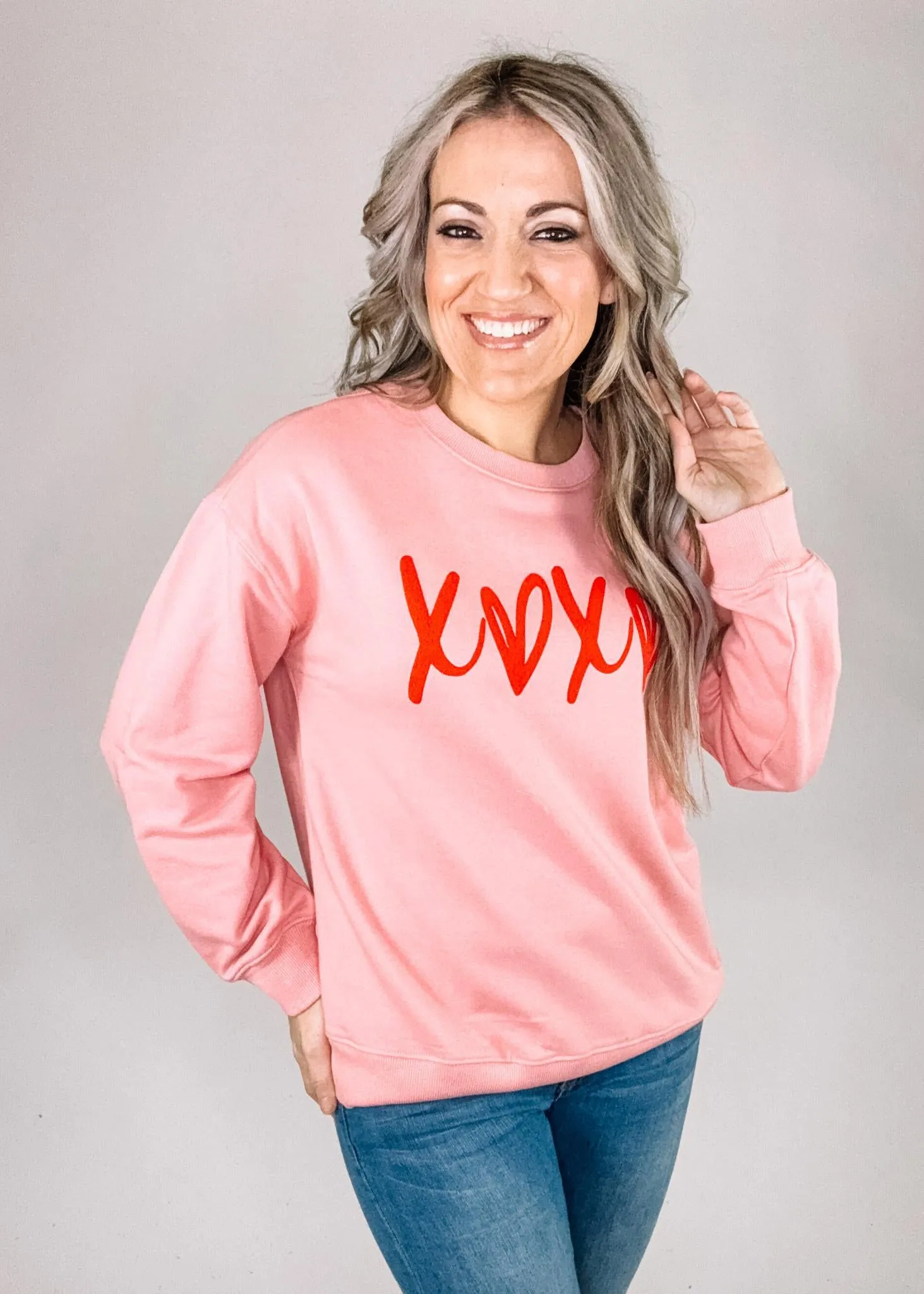 XoXo Graphic Crew Neck
