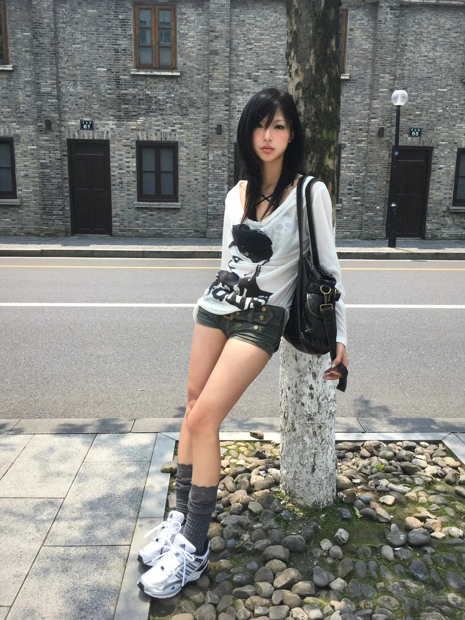 Y2K Grunge Rocker Top