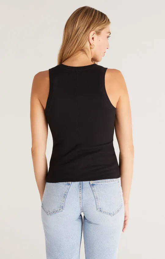 Z Supply Sirena Rib Tank - Black